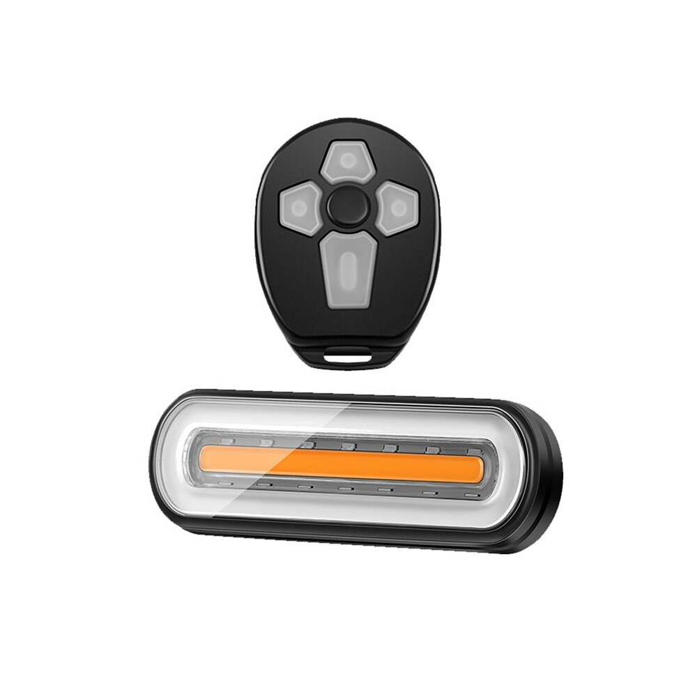 Wireless Bicycle Alarm Rear Tail With Turn Signal Waterproof Remote Control Usb Bike Brake Tail Light 6034050070281