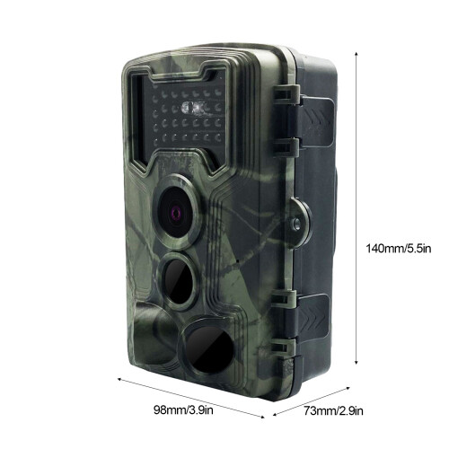36MP 1080P Waterproof Day Night Camera with 2.0" LCD, IP66 1