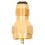 Propane Tank Refill Adapter 1LB Solid Brass Universal Mini for Small Bottles 3