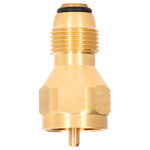 Propane Tank Refill Adapter 1LB Solid Brass Universal Mini for Small Bottles 2