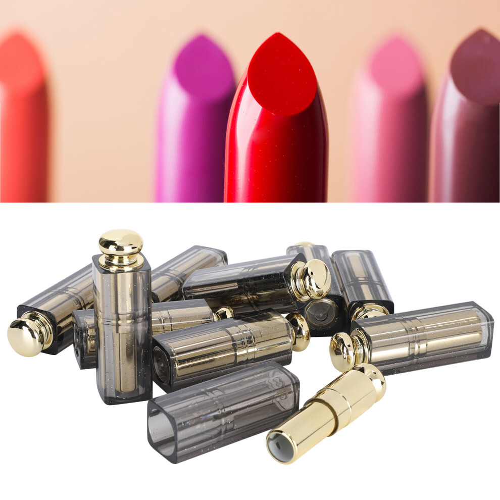 Refillable Lipstick Tube 10g Empty Lip Balm Container ABS Cosmetic Tool