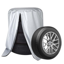 Car Tyre Cover Waterproof Heavy Duty Oxford Fabric Bag for 1822 Inch Wheels AllSeason Protection