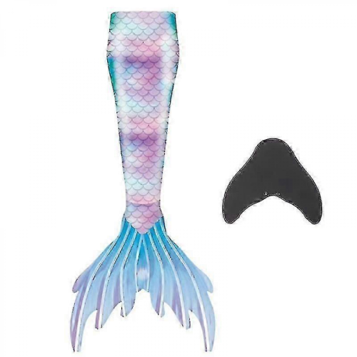 Code da sirena Light Blue120 per il nuoto per bambini e adulti con monopinna