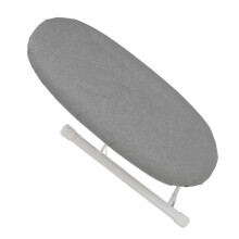 Hitzebeständiger, faltbarer Mini-Bügelbrett für Zuhause & Reisen, grau