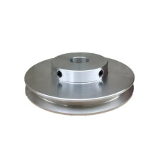 Motor Pulley Aluminum Alloy Single Groove Wheel for 4mm Shaft DIY Model Transmission