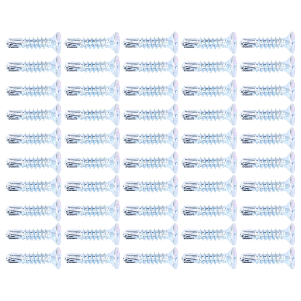 Fastener Set 50Pcs Self Drilling Screws Carbon Steel Cross Head 4.2X19mm 4921375615209