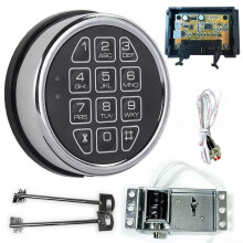 Electronic Safe Lock with Digital Keypad Access for Home and Office Security Safes