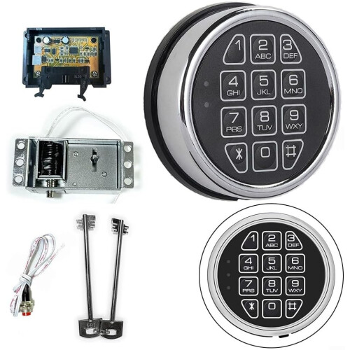 Electronic Safe Lock with Digital Keypad Access for Home and Office Security Safes 2