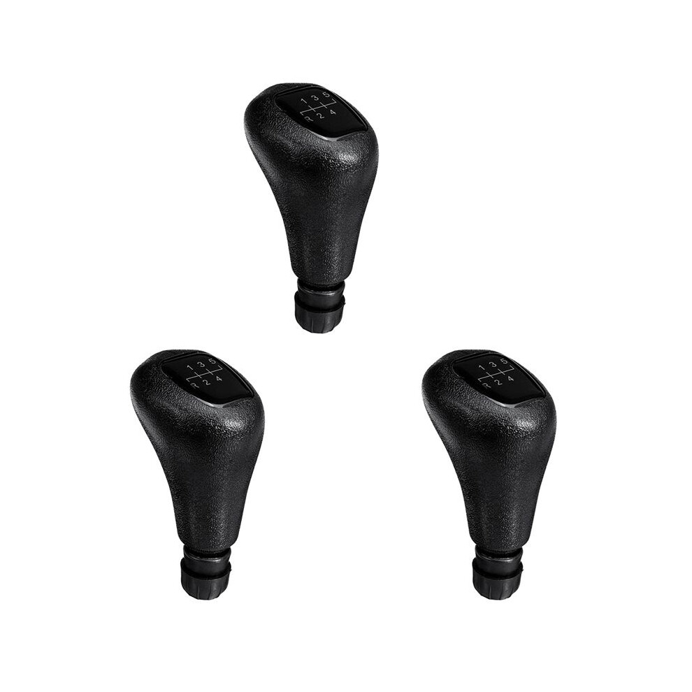 3X 5 Speed Manual Leather Gear Shift Knob Shifter Lever For C Class W202 Clk Class W208 E Class W210 6134128548367