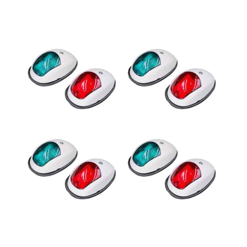 8X Navigation Led Boat Side Signal Signal Warning Yacht White Light 6032905314412