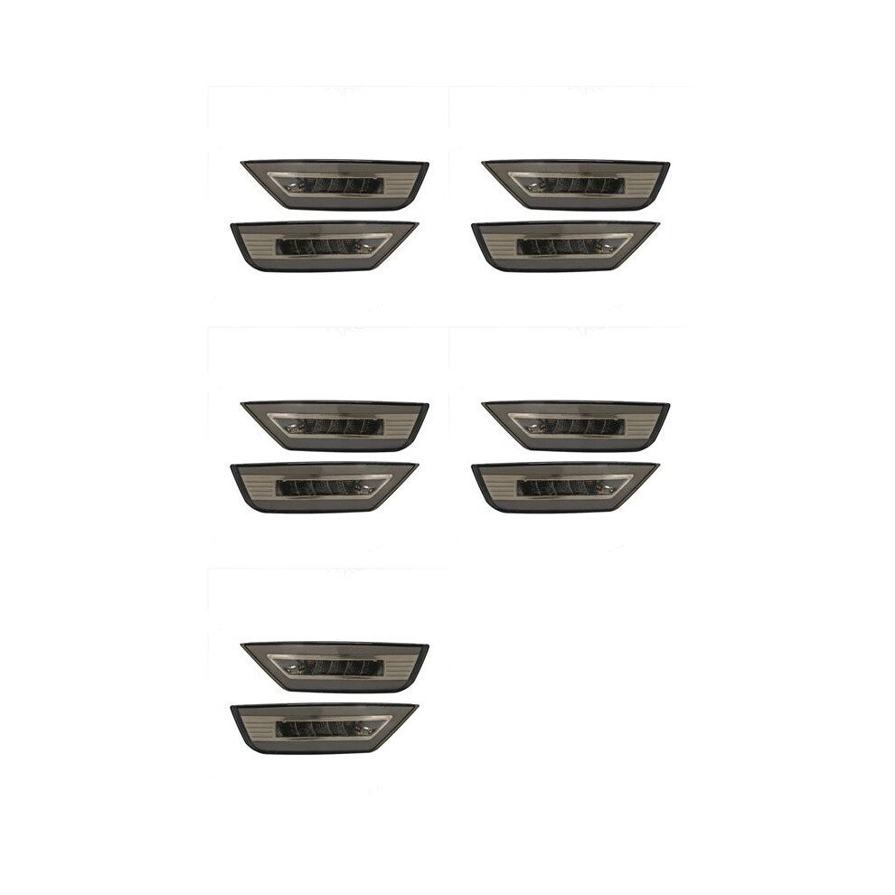 10X 12V Rear Bumper Lamp Reflector Fog Turn Signal For Focus Hatchback 2009-2013 Ecosport 2013-2020 Light 6032952481709