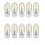 10pcs G4 LED Bulbs 12V Dimmable 2835 Bright White 2700/6500K 2