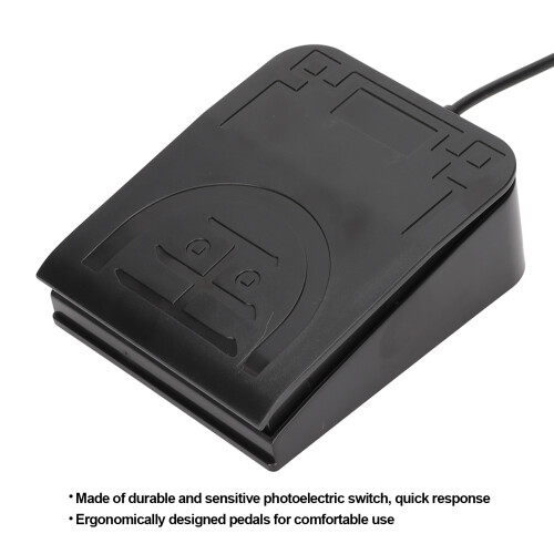 USB Foot Switch Pedal MIDI Controller, Wired, Ergonomic Design 1