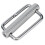 High-Quality Stainless Steel 2X Belt Strap Hardware Set with Knurled Rollers 10