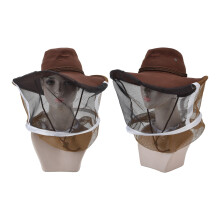 Outdoor Beekeeping Hat with Tight Fit and Breathable Mesh Veil