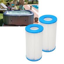 2 pezzi filtro piscina 435 g 204x104mm Colore: Come nelle foto