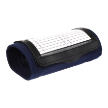 Sports Wristband for Football Coaching Tactical Wristband Clipboard Holder, Blue, Size M, Adjustable Strap, Polyester