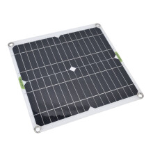 200W Waterproof Portable Solar Panel 28x28cm Lightweight USB Charger
