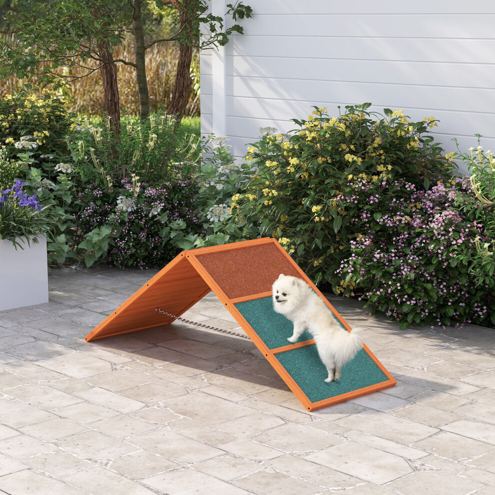 Pawhut Dog Agility Equipment, Agility Ramp For All Breeds For Garden