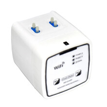 WiFi Irrigation Controller with Smart App Control Dual Pump Automatic Drip System for 15 Pots