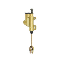 Motorcycle Brake Hydraulic Pump Rear Foot Hydraulic Master Cylinder Clutch Brake Pump Golden Motorcycle ATV Dirt Bike