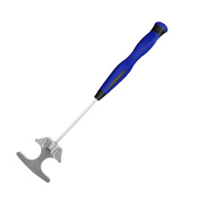 Fishing Bait Shovel Stainless Steel Shrimp Mixing Spoon with Ergonomic Rubber Grip for Saltwater