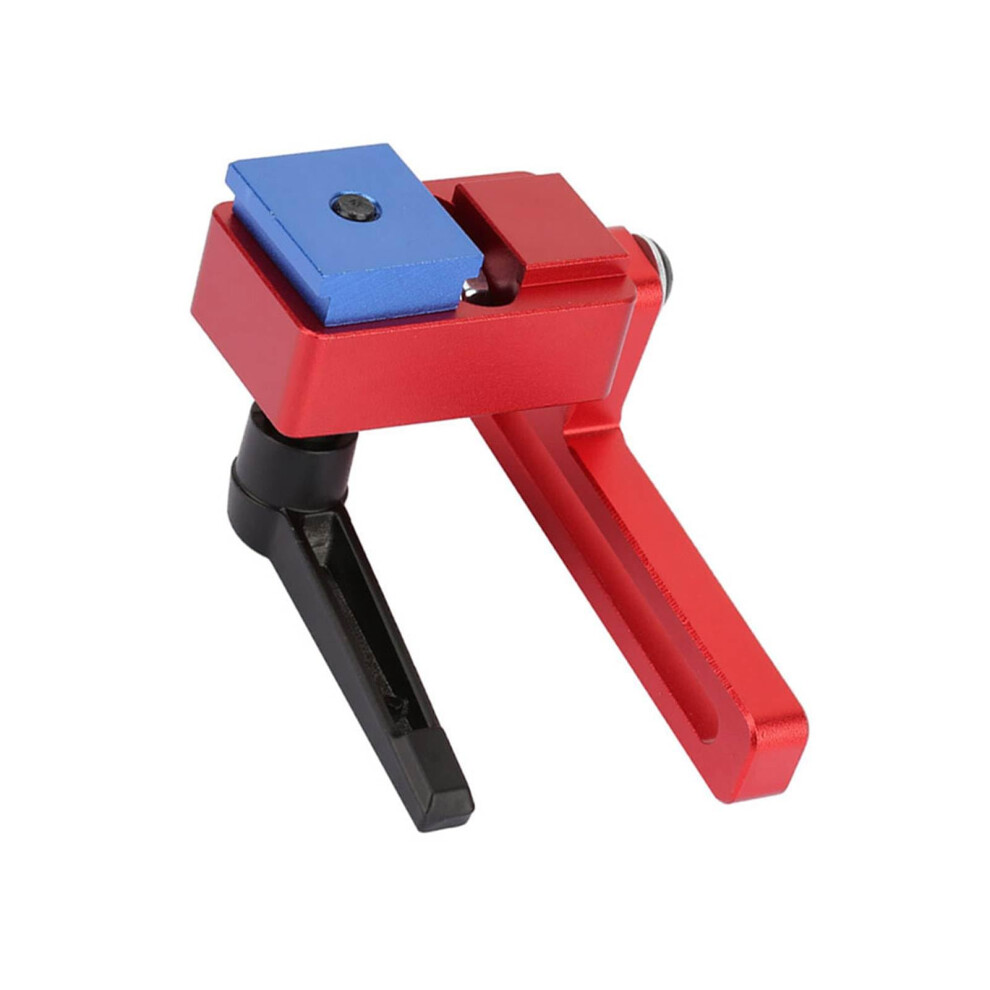 30Mm Aluminum Alloy Miter Track Stop Jig With Swing Away Fence Stop For Accurate Woodworking 9382693234339