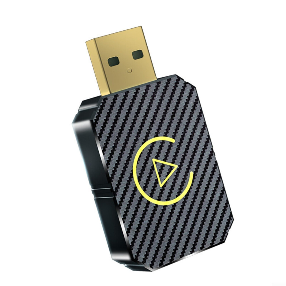 Wireless Adapter Plugandplay Bluetooth 5.0 Dongle For Carplay And Android Auto Gold 9199774078801
