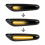 For  328i E90 E91 E92 E93 E46 E60 Smoked LED  Side  Light Sequential Turn Signal Lamp X2 4