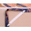 4pcs White Adjustable Bed Sheet Straps with Elastic AntiSlip Grip for Secure Bedspread Hold 2