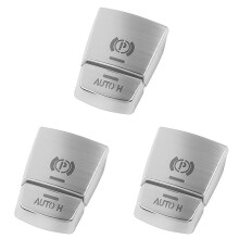 For -- 5 6 7 Series F10 F01 5GT F07 X3 F25 X4 F26 X5 F15 X6 F16 6Pcs Car Handbrake Auto Cover Sticker Trim