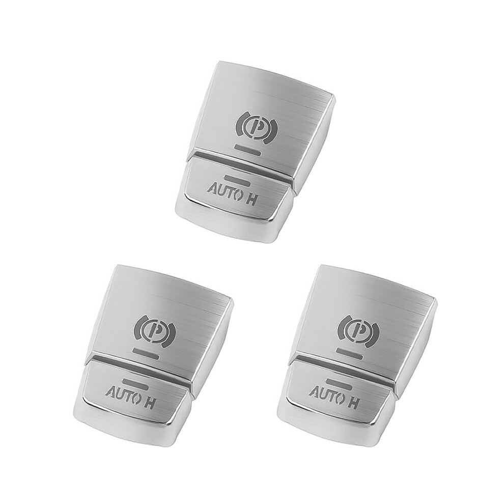 For - 5 6 7 Series F10 F01 5Gt F07 X3 F25 X4 F26 X5 F15 X6 F16 6Pcs Car Handbrake Auto Cover Sticker Trim 6033101915854