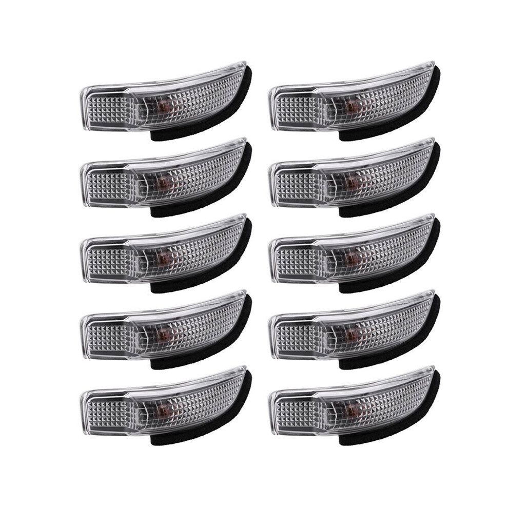10X 8174052050 Front Left Rearview Side Mirror Turn Signal Indicator For Camry Yaris Prius C Avalon Light 6133482429091
