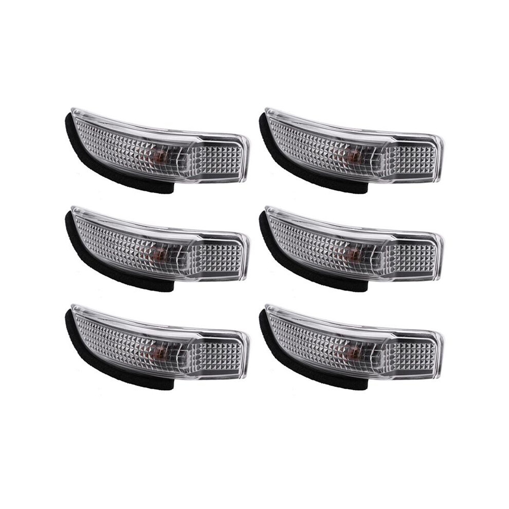 6X 8173052100 Front Right Rearview Side Mirror Turn Signal Indicator For Camry Yaris Prius C Avalon Light 6033976556657