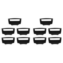 10X 1 Din Car Radio Frame for KA 2008-2016 Auto Stereo DVD Panel Dashboard Mount Trim Kit Fascia Player Face Bezel