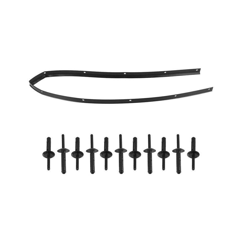 Front Fascia Bumper Hood Seal Waterproof With Rivets For Challenger 2008-2019 68051392Ab 68051392Aa 6033217046596