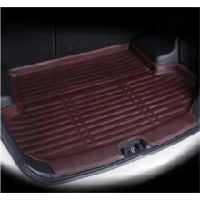 Car Trunk Mats For Nissan X-TRAIL T32 2014-2019 Waterproof Cargo Liner Boot Mat Coffee Color Floor Protection