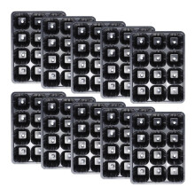 20pcs 12 Cell Seed Starter Trays with Drainage for Vegetable Herb Flower Plant Germination