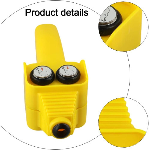 Wired Winch Controller 12V 24V Electric Winch Push Button Remote Control Handle for Crane and Hoist Applications 2