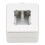 Abreinterruptores MX magnético de aluminio mate, plateado 6