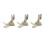 3Pcs Rust-Proof Sewing Machine Presser Feet, Durable, 1.4in 14