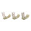 3Pcs Rust-Proof Sewing Machine Presser Feet, Durable, 1.4in 16