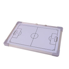 Football Tactics Board Aluminum Referee Board 45x30.5cm White For Soccer Training Accessories