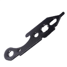 Dart Tip Remover Tool, Multi-Functional 2.36x0.5in Metal Tip Extractor, Portable Black Dart Handle Accessory