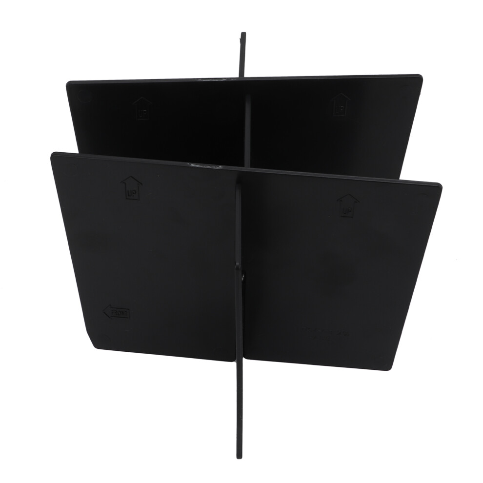 3Pcs Abs Center Console Organizer Divider For Tacoma 2016-2022 Black 4681375654447