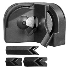 Drill Bit Sharpener with Precise Angle Grinding, Ergonomic Easy Use Tool for Power Tools