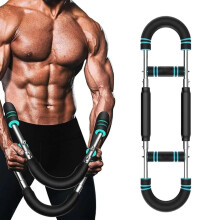 Adjustable Arm Trainer With Resistance Bands Detachable Chest Expander For Upper Body Strength Training Home Gym Kit