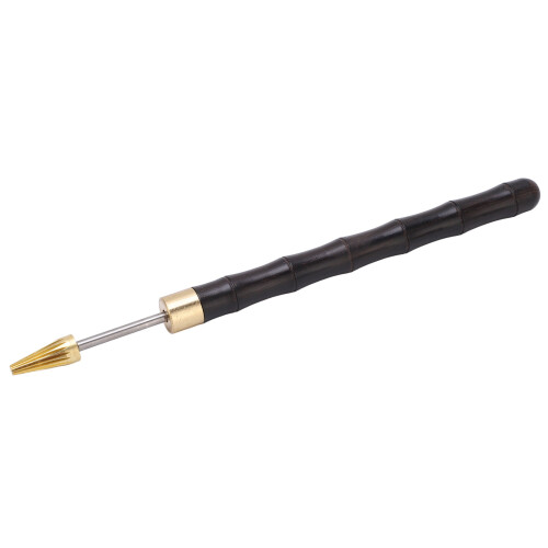 Versatile Leather Dye Pen with Sandalwood Handle for Precise Projects