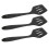 3-teiliges Silikon-Spatel-Schlitz-Wender-Set, 9.4oz 1