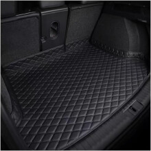 Waterproof Leather Trunk Mat 20232025 Anti Slip Boot Liner Black for Hyundai i10 NLine